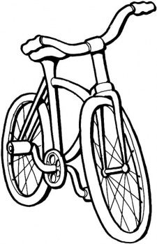 225x350 Bike For Kids Printables Coloring Sheets, Coloring Pages