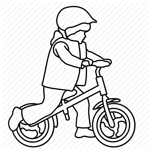 512x512 Balance, Bicycle, Bike, Children, Kids Icon