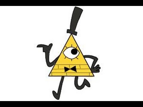 480x360 How To Draw Bill Cipher From Gravity Falls