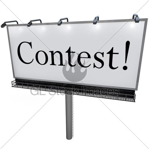 500x500 Contest Word On Billboard Raffle Drawing Lottery Gl Stock Images