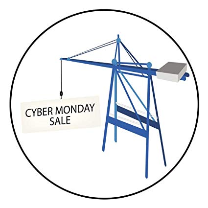 425x425 Floor Mat Patternblue Mobile Crane Billboard