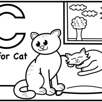 336x336 Bingo Dauber Alphabet Coloring Pages Tags Bow Drawings Alphabet