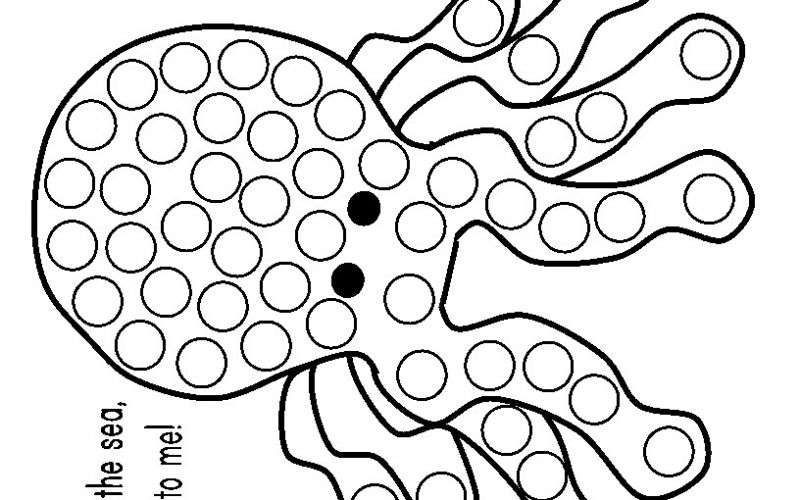 800x500 New Bingo Marker Coloring Pages