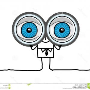300x300 Business Man Looking Through Binoculars Drawing Gm Soidergi