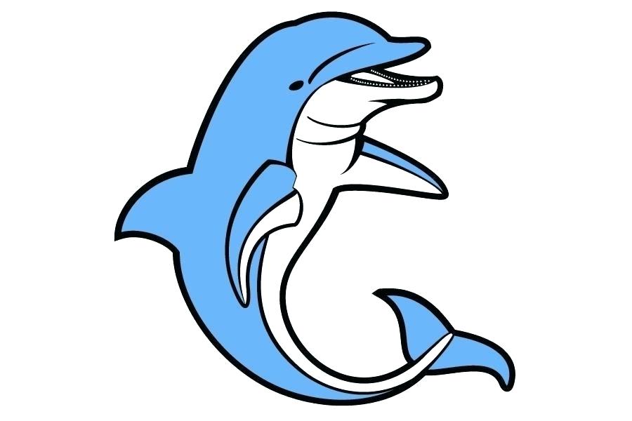 900x600 Dolphin Drawings How To Draw A Dolphin Dolphin Draw So Cute