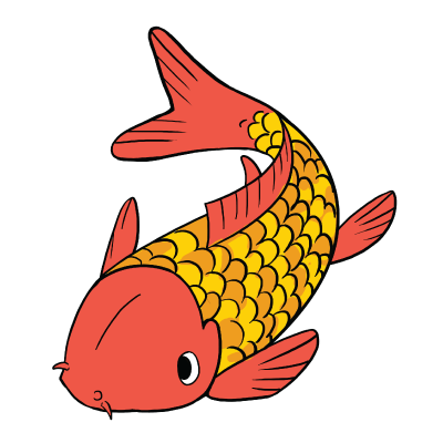 400x400 Goldfish Clipart Drawing For Free Download And Use