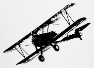 190x137 plane biplane aviator nostalgia trucker cap spreadshirt