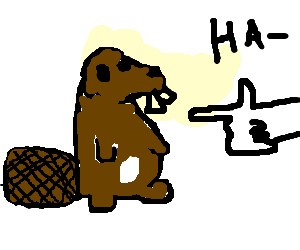 300x250 Collection Of Free Beaver Drawing Birch Download On Ui Ex