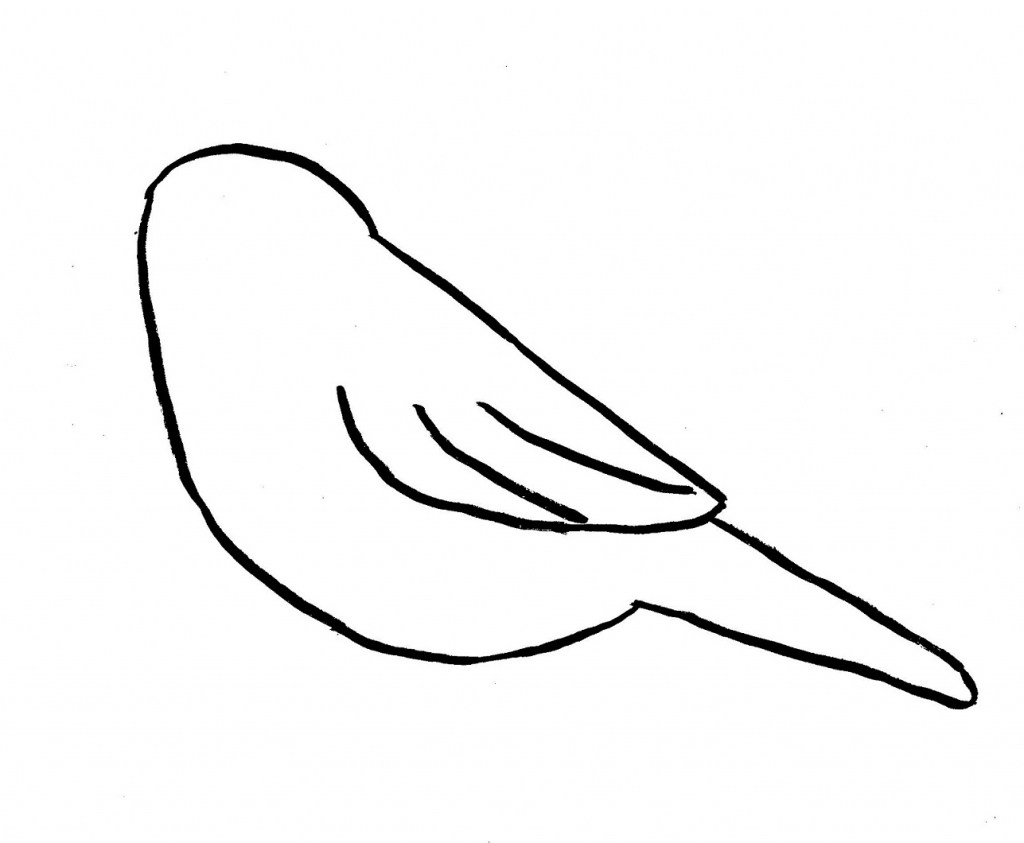 1024x843 Simple Pictures Of Birds To Draw
