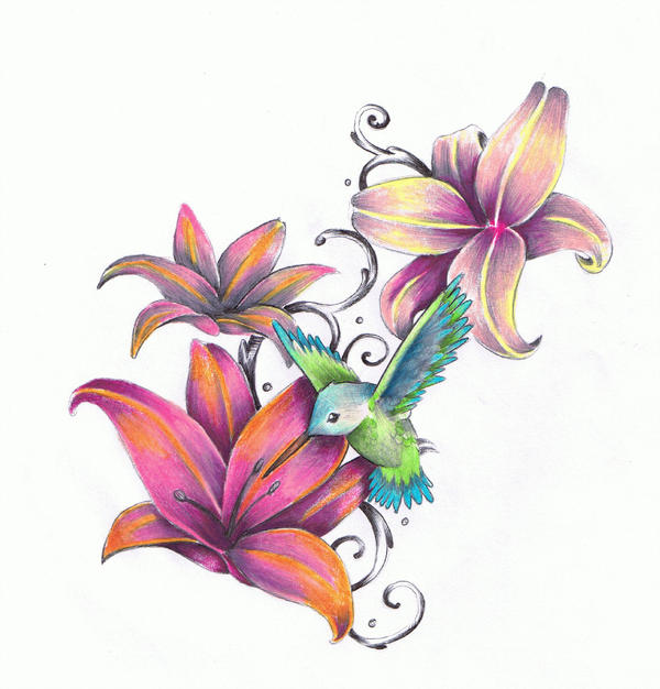 600x626 humming bird flower