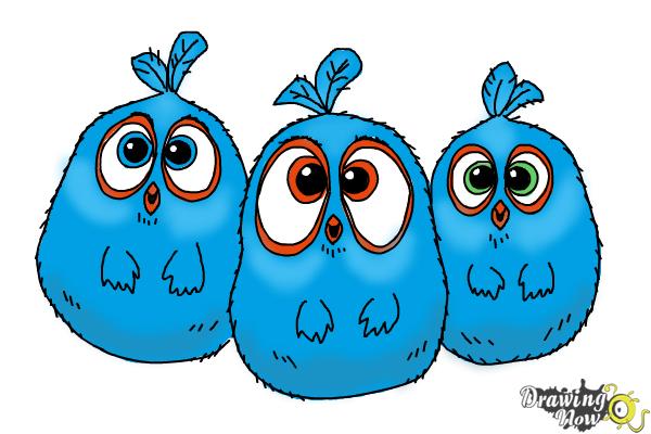 600x400 How To Draw The Blues From The Angry Birds Movie