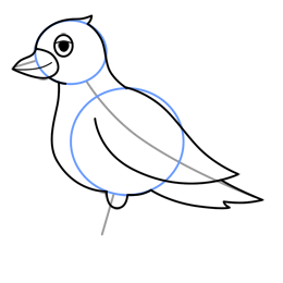 260x260 Cartoon Robin Step