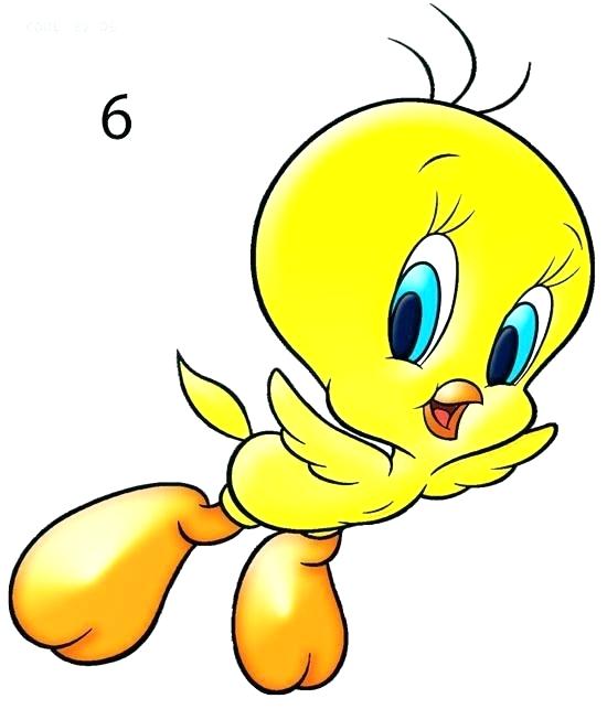 550x643 Tweety Bird Outline The Best Bird Outline Ideas On Bird Patterns
