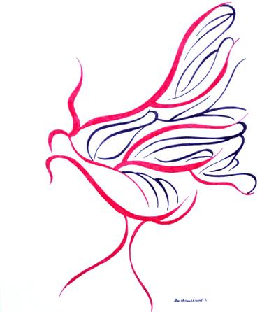 375x446 Bird Of Paradise Drawings For Sale Saatchi Art
