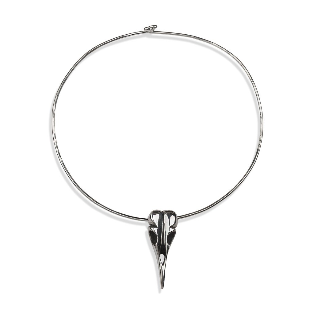 1024x1024 Bird Skull Neck Cuff Kate Slater Jewelry