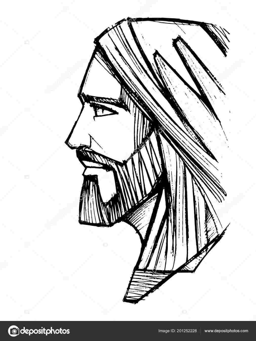 1011x1343 Draw Cartoon Jesus Drawing Jesus Step