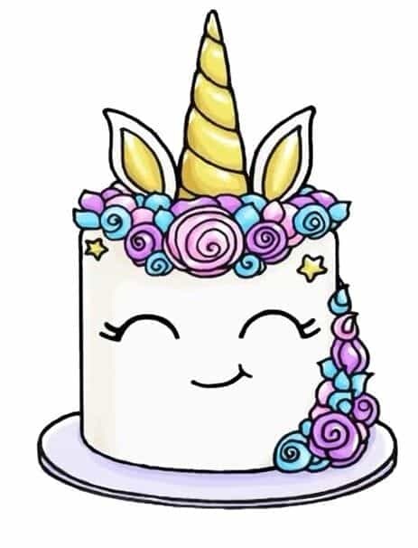 463x606 Cake Drawing Transparent Png Clipart Free Download