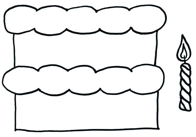 684x478 Birthday Candles Coloring Pages Coloring Birthday Candle Coloring