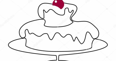 471x250 Birthday Cake Drawing With Color Artists A Design Carmi Chaelinn