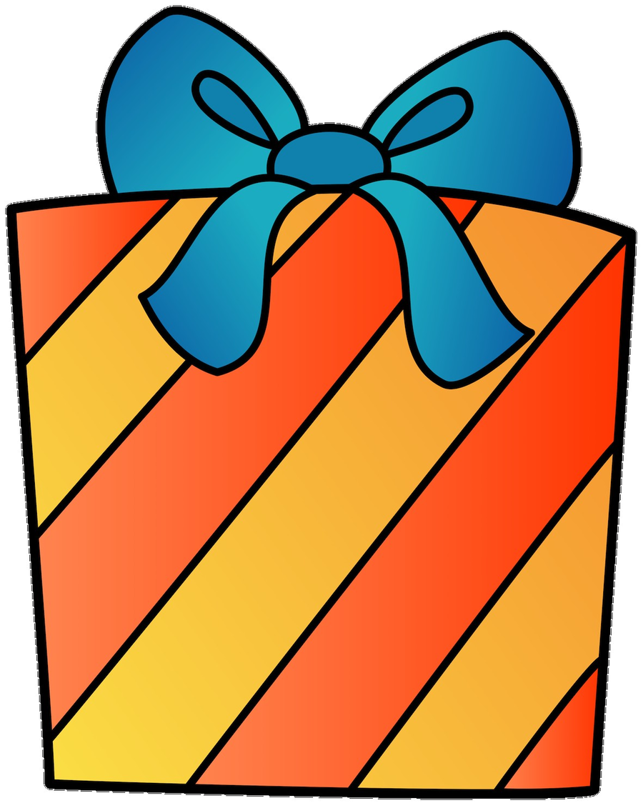 900x1124 Gift, Birthday, Drawing, Transparent Png Image Clipart Free Download