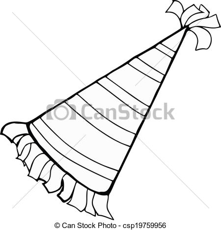 Birthday Hat Drawing | Free download on ClipArtMag