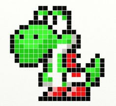 236x215 Pixelated Mario Characters Lovely How To Draw Bit Yoshi