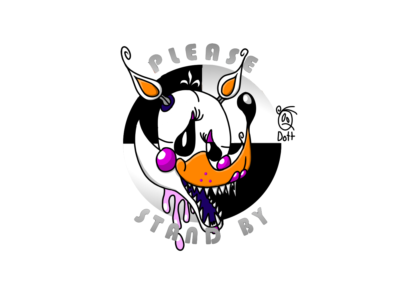 1414x1000 A Lolbit Drawing I Did A Bit Ago, What Do Ya Think