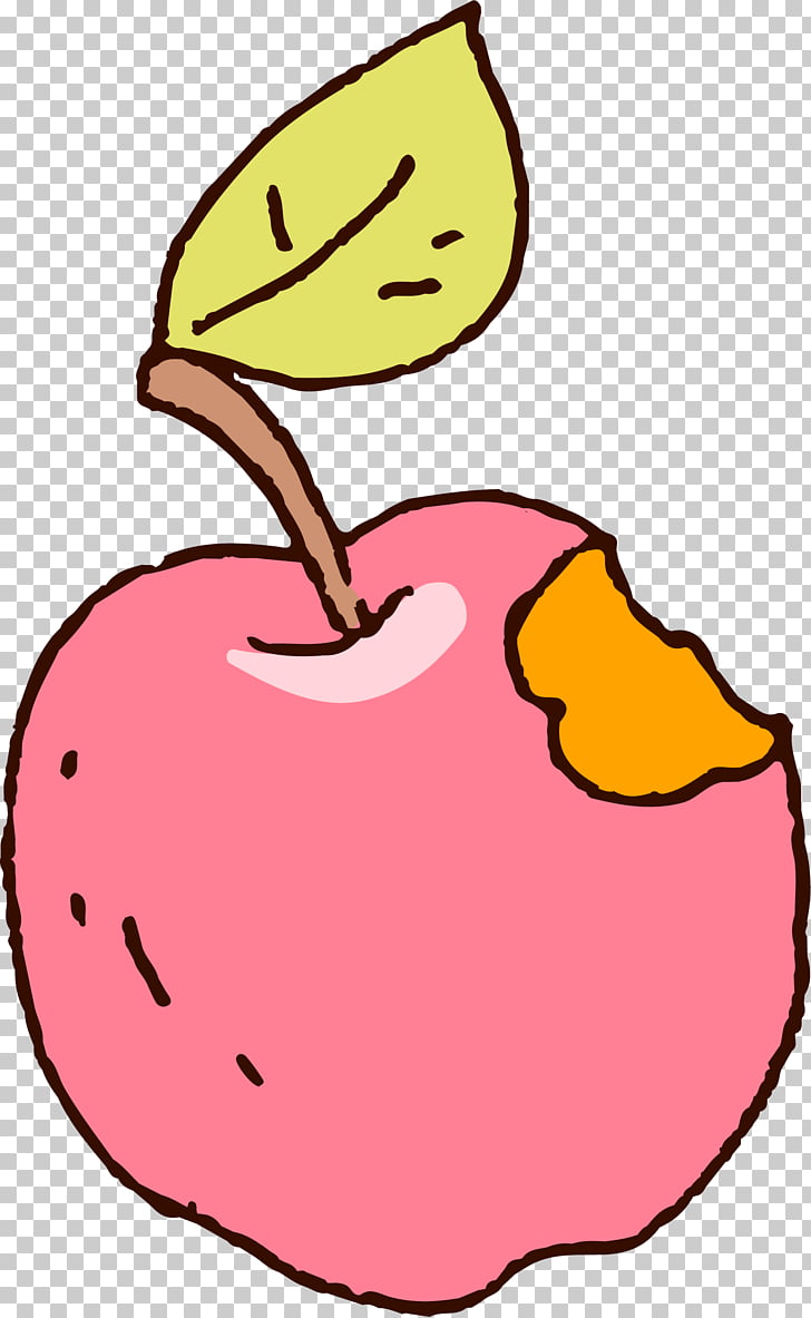 Bitten Apple Drawing