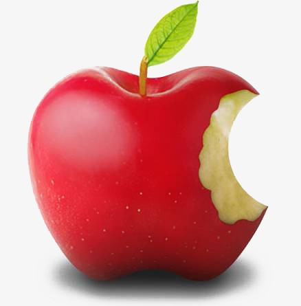 Bitten Apple Drawing | Free download on ClipArtMag