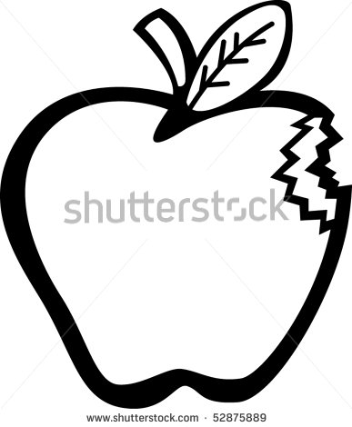 387x470 Bitten Apple