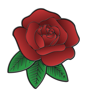 304x340 Image Drawing Rose Transparent Png Clipart Free Download