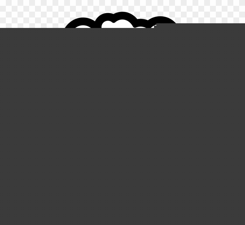 840x773 Sheep Icon Black White Line Art