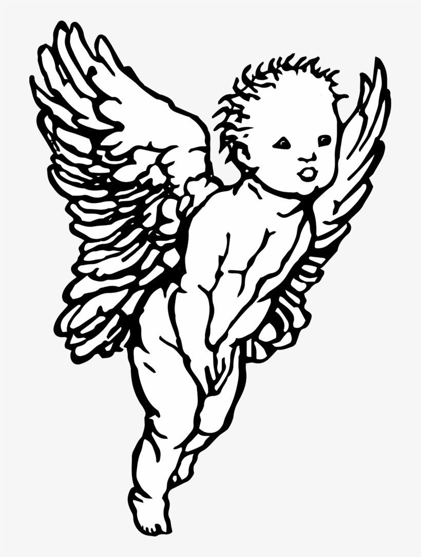 820x1084 Black And White Drawings Of Angels