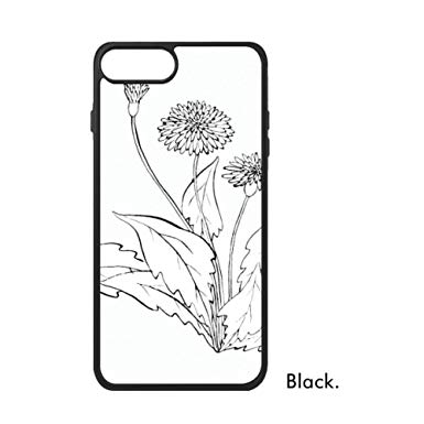 385x385 Diythinker Black White Dandelion Flowers Plant For Iphone Plus
