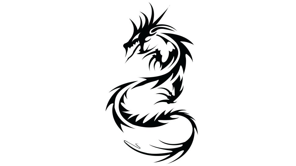 970x546 Simple Dragon Drawing Dragon Dragon Head Drawing Step