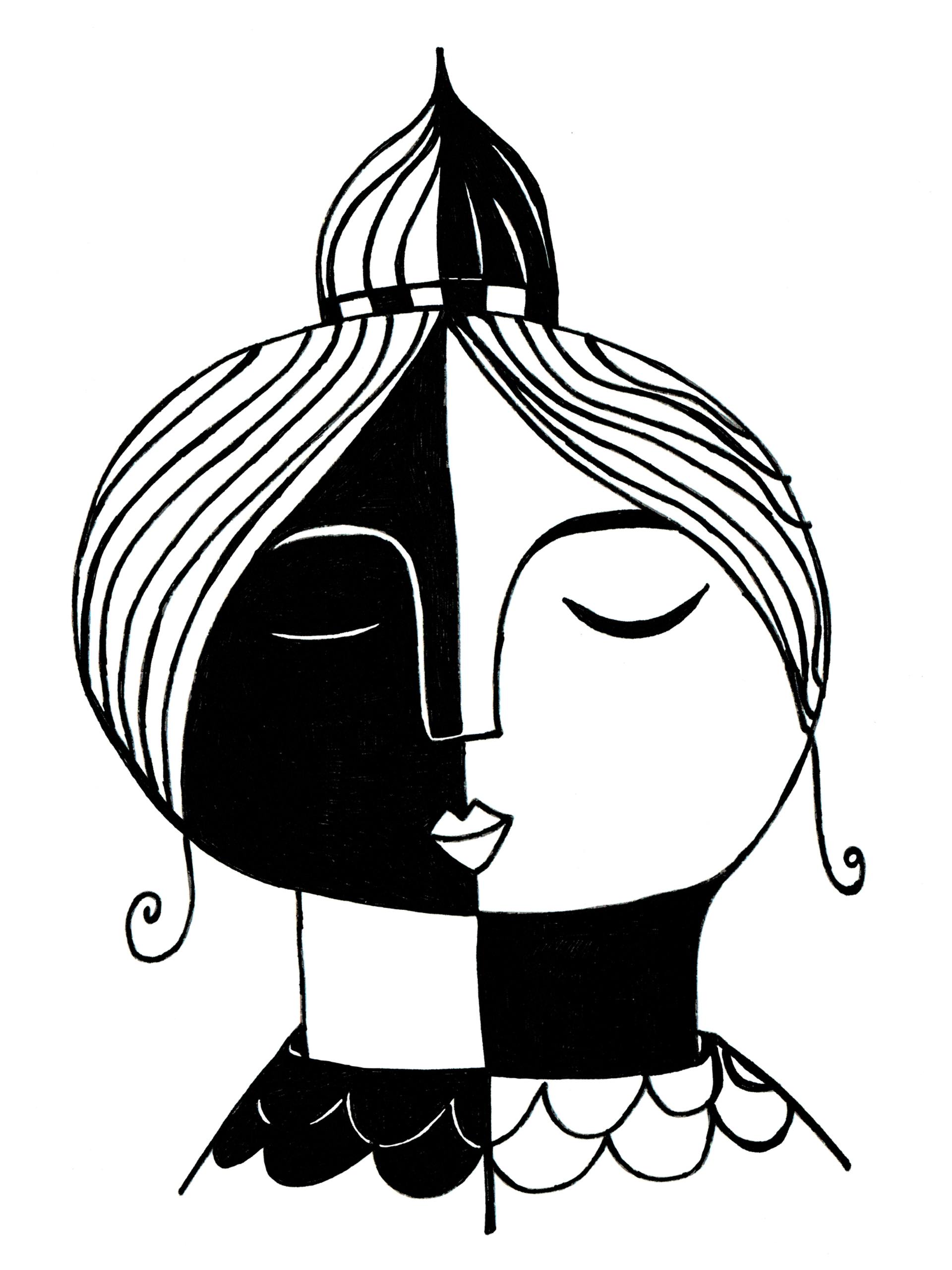 1920x2561 There Are More Colors In Life Than Black And White Drawing