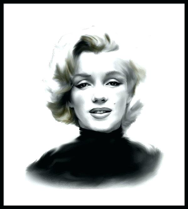 600x667 Marilyn Monroe Framed Wall Art Panel Print Canvas Home Decor