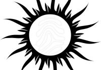 200x140 Sun Clip Art Black And White Black And White Drawing Of The Sun