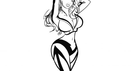 471x250 Cool Girl Drawings Tumblr Looking Black And White Step