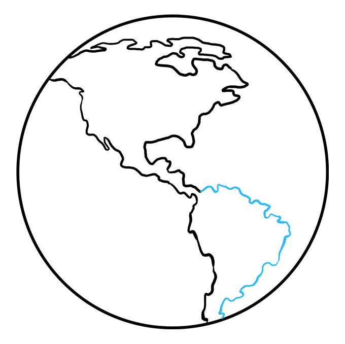 680x678 Huge Collection Of 'line Drawing Of The Earth' Download More Than