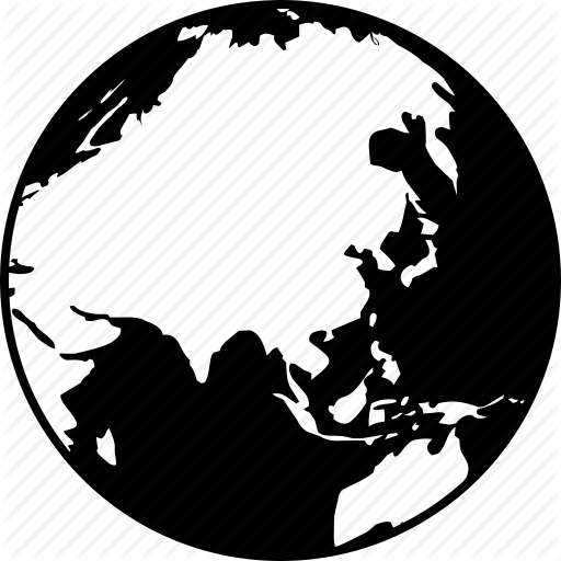 512x512 Asia Drawing Earth Transparent Png Clipart Free Download