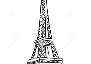 300x210 Eiffel Tower Drawing Black And White Black And White Drawing