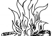 200x140 Fire Clipart Black And White Black And White Fire Drawing