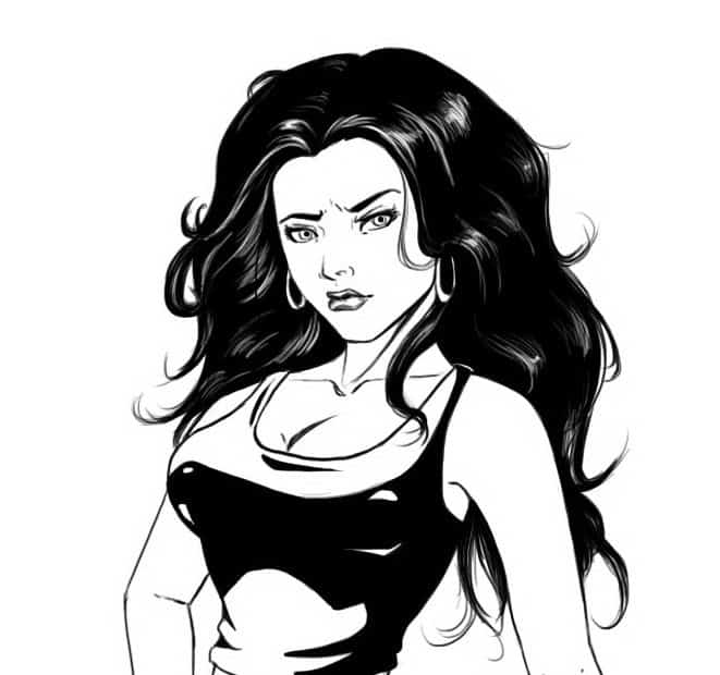 661x620 Comic Style Portraits