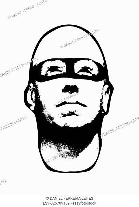 457x680 Black And White Stencil Portrait Stock Photos And Images Age