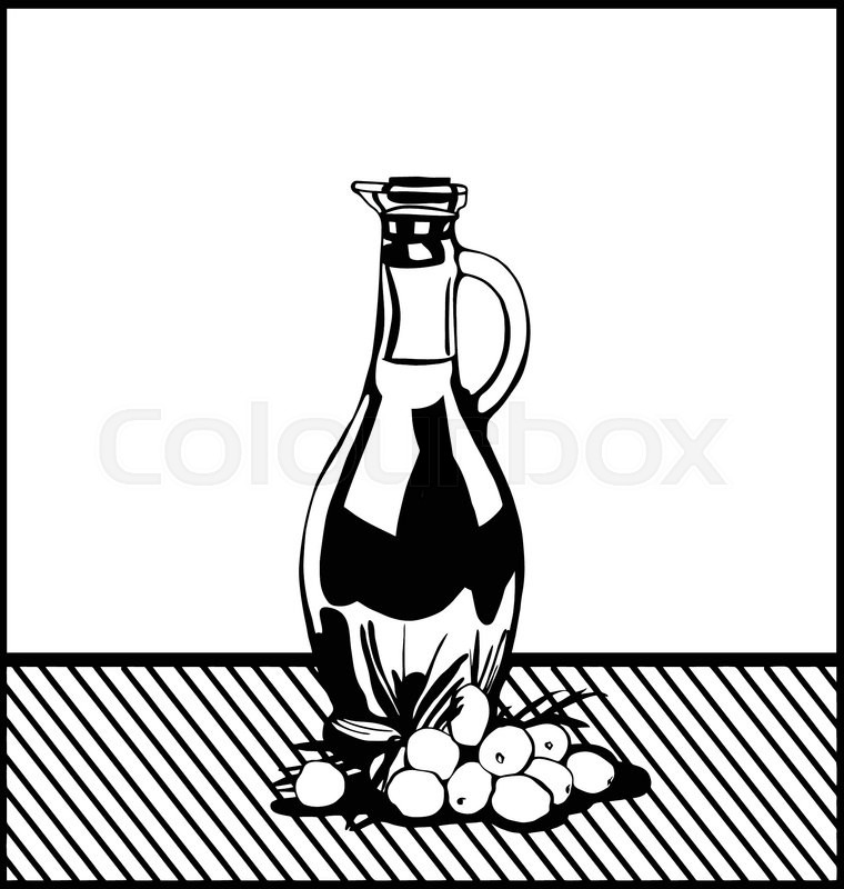 760x800 Black And White Still Life With A Stock Vector Colourbox