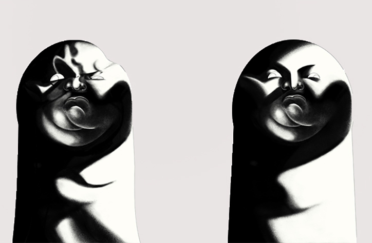 724x474 Lulu Lin's Drawings And Sculptures Explore The Role