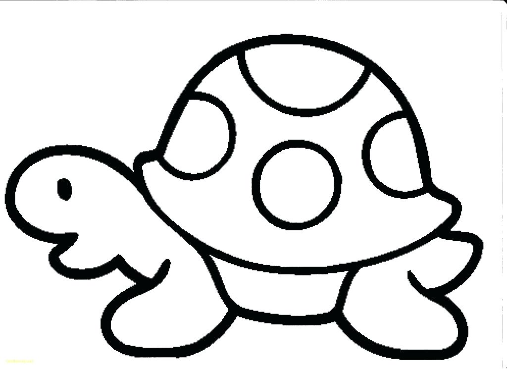 1024x745 Cartoon Turtle Drawings