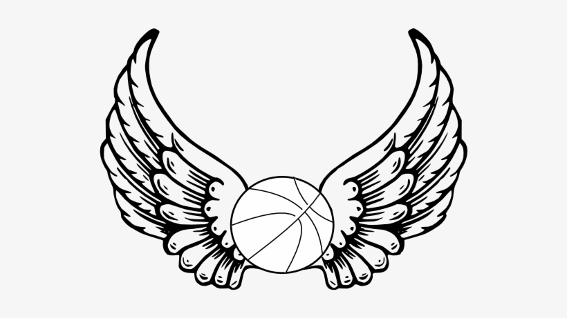 820x461 Clip Download Black Angel Wings Drawing At Getdrawings
