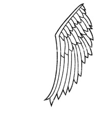 Black Angel Wings Drawing | Free download on ClipArtMag